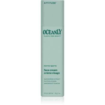 Attitude Oceanly Face Cream zmatňujúci tuhý krém pre zmiešanú pleť 30 g