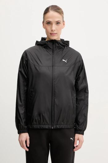 Vetrovka Puma čierna farba, prechodná, 685134