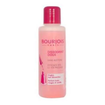 BOURJOIS Paris Gentle Nail Enamel Remover Na šetrné odlakovanie nechtov 125 ml