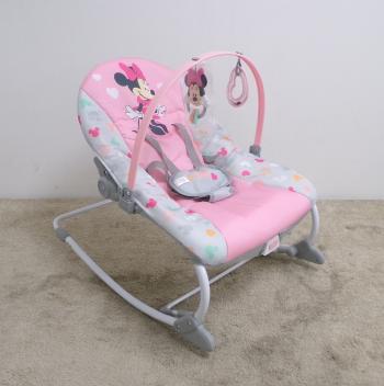 DISNEY BABY Hojdačka vibrujúca Minnie MOuse Forever Besties™ 0m+ do 18 kg