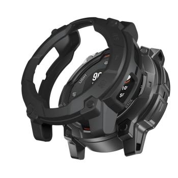 TPU HALF COVER Kryt pre Garmin Instinct 3 Solar 50mm čierny