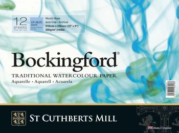 St Cuthberts Mill Bockingford C.P. Spiral Skicár 31 x 23 cm 300 g White