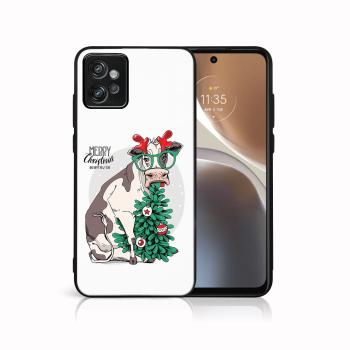 MY ART Kryt s vianočným dizajnom Motorola Moto G32 MERRY CHRISTMAS (074)