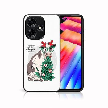 MY ART Kryt s vianočným dizajnom Infinix Hot 30 MERRY CHRISTMAS (074)