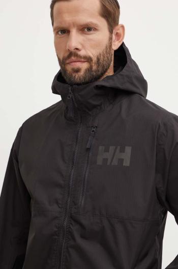 Turistická bunda Helly Hansen Belfast čierna farba