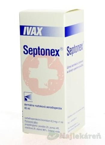 Septonex + roztoková aerodisperzia 45 ml