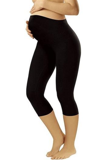 Dámske tehotenské legíny Leggins short black