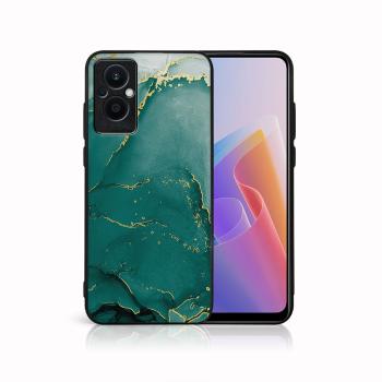 MY ART Ochranný obal Oppo Reno7 Lite 5G GREEN MARBLE (145)