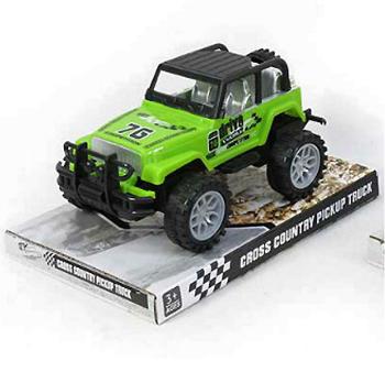 Terénní auto Jeep 17 cm - žltá