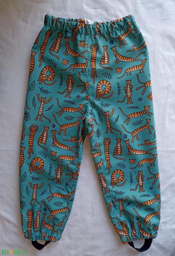 Softshell esőnadrág tavaszi vékony mintás 74 80 86 92 98 104 110 116 122 128 134 140 146 152 158