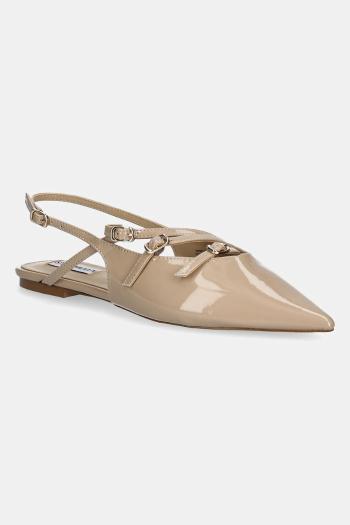 Baleríny Steve Madden Cianna béžová farba, s otvorenou pätou, SM11003709