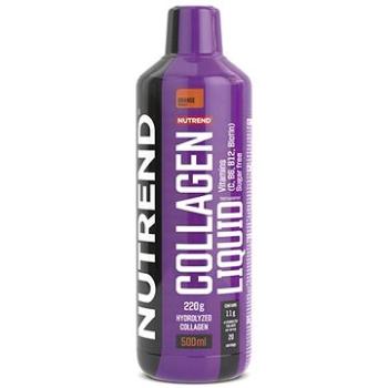 Nutrend Collagen Liquid 500 ml, pomaranč (VT-099-500-PO)
