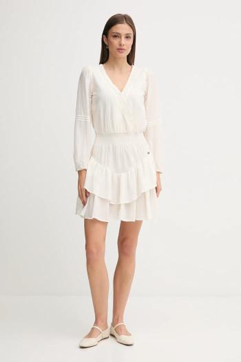 Šaty Pepe Jeans béžová farba, mini, áčkový strih, PL9537702