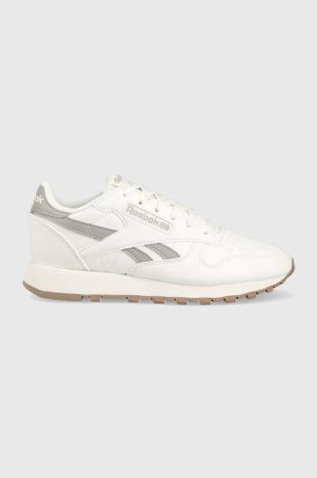 Tenisky Reebok Classic Vegan HQ7195-CHALK/PUGR, biela farba