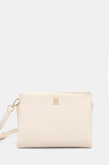 Kabelka Tommy Hilfiger béžová farba, AW0AW17225