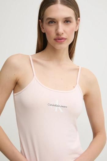 Top Calvin Klein Jeans dámsky, čierna farba, J20J223105