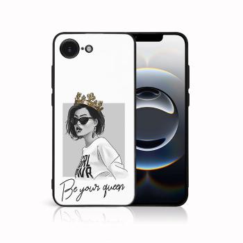 MY ART Ochranný kryt pre Apple iPhone 16e QUEEN (139)