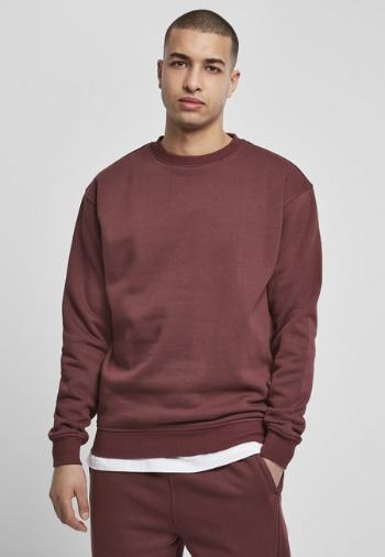Urban Classics Crewneck Sweatshirt cherry - 3XL