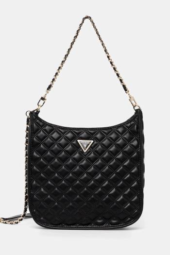 Kabelka Guess GIULLY čierna farba, HWQG87 48030