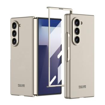 GKK Plastový kryt so sklom pre vonkajší displej Samsung Galaxy Z Fold7 5G TITANIUM GREY