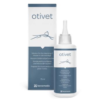 OTIVET Roztok na čistenie uší psov a mačiek 75 ml