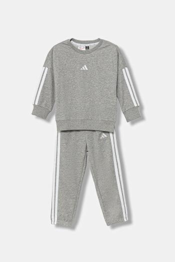 Detská tepláková súprava adidas šedá farba, JV9852