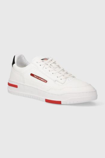 Kožené tenisky Polo Ralph Lauren Ps 300 biela farba, 809931902001