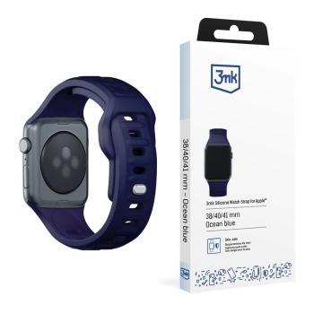 3mk Silicone Watch Strap pre Apple 38/40/41 mm Ocean Blue