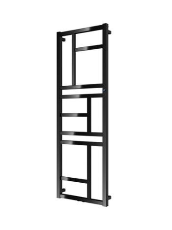 Kombinovaný radiátor Hopa Mondrian 114x50 cm čierny matný RADMON501131SP
