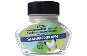 Standardgraph 572360 kaligrafický atrament Perleťová biela 30 ml