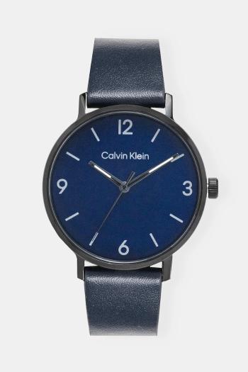 Hodinky Calvin Klein pánske, tmavomodrá farba, 25200436