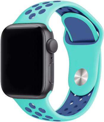 Szíj Eternico Sporty Apple Watch 38mm / 40mm / 41mm - Sky Blue and Aquamarine