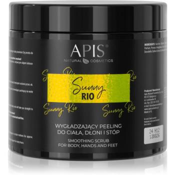 Apis Natural Cosmetics SUNNY RIO vyhladzujúci telový peeling 700 g