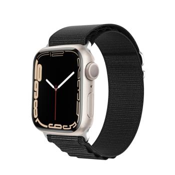 DUX GS Nylonový remienok pre Apple Watch SE / SE 2022 / SE 2023 (40mm) čierny