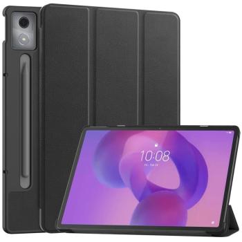 LEATHER Zaklápací kryt pre Lenovo Idea Tab Pro čierny