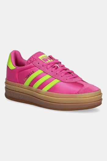 Tenisky adidas Originals Gazelle Bold W ružová farba, JI2705