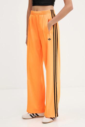 Tepláky adidas Originals Firebird oranžová farba, s nášivkou, JY2694