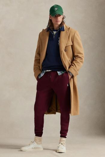 Tepláky Polo Ralph Lauren žltá farba, jednofarebné, 710881518