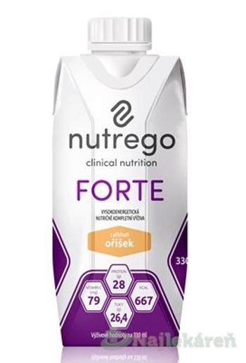 Nutrego FORTE s príchuťou oriešok, 12x330ml