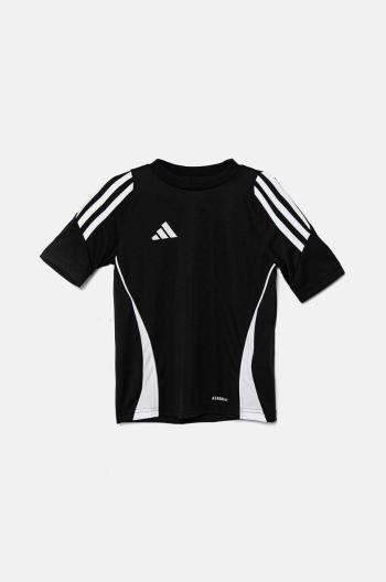 Detské tričko adidas Performance TIRO24SYY čierna farba, IJ7674
