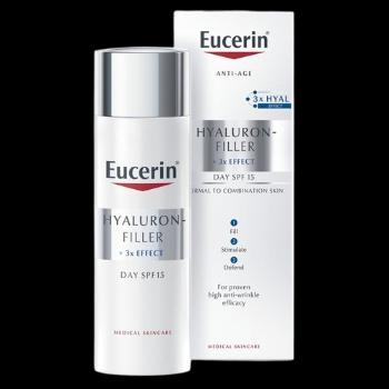 EUCERIN Hyaluron-Filler + 3x Effect, Krém pre normálnu a zmiešanú pleť 50 ml