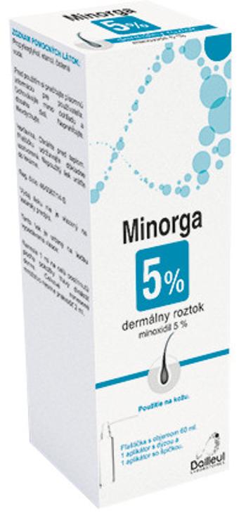 MINORGA 5% dermálny roztok 60 ml