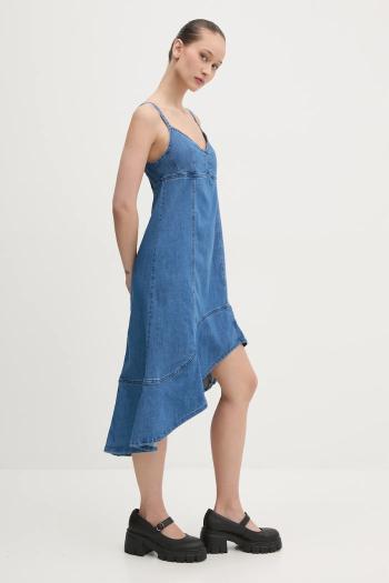 Rifľové šaty Desigual MUNICH mini, áčkový strih, 25SWVD07