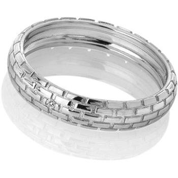 HOT DIAMONDS Woven DR234 (Ag 925/1000, 2,1 g), veľkosť 58 (5055069046907)
