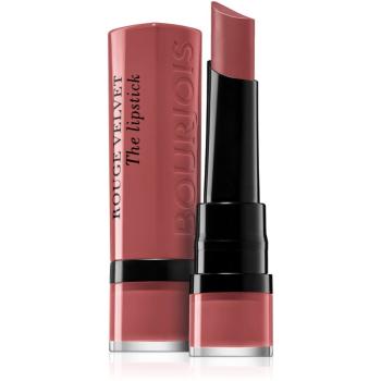 Bourjois Rouge Velvet The Lipstick matný rúž odtieň 33 Rose Water 2,4 g