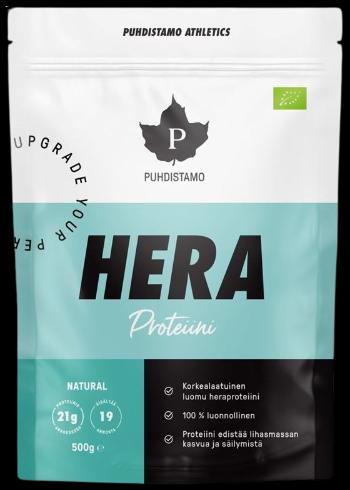 PUHDISTAMO HERA Protein BIO natural 500 g