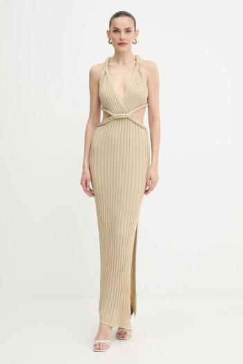 Šaty Guess VANYA zelená farba, maxi, priliehavé, W5YK0O Z0210