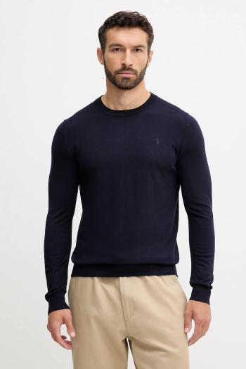 Sveter Trussardi tmavomodrá farba, ľahké, M0168000018N