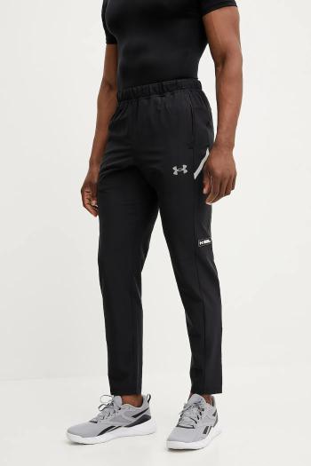 Tréningové nohavice Under Armour Woven Utility čierna farba, jednofarebné, 1389256
