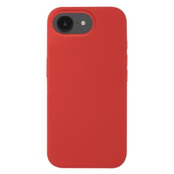 PROTEMIO LIQUID SILICONE Kryt pre Apple iPhone 16e červený